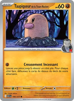 Taupiqueur de la Team Rocket 100