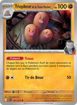 Triopikeur de la Team Rocket 101