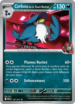Corboss de la Team Rocket 127