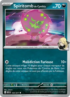 Spiritomb de Cynthia 133