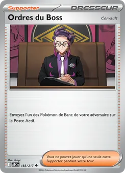 Ordres du Boss 183