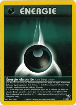 Énergie obscurité 104