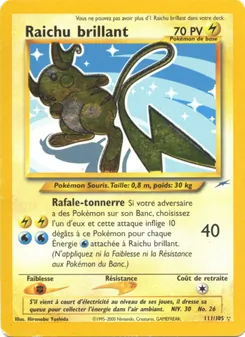 Raichu brillant 111