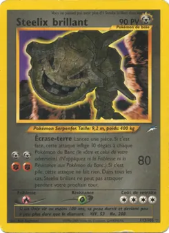 Steelix brillant 112
