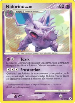 Nidorino Niv. 30 74