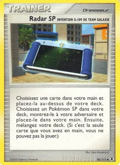 Radar SP Invention G-109 de Team Galaxie 96