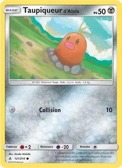 Taupiqueur d’Alola 121