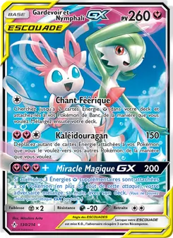 Gardevoir et Nymphali GX 130