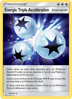 Énergie Triple Accélération 190