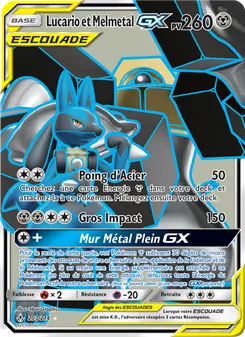 Lucario et Melmetal GX 203