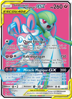 Gardevoir et Nymphali GX 204