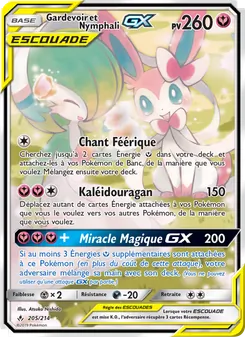 Gardevoir et Nymphali GX 205
