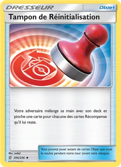 Tampon de Réinitialisation 206