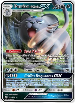 Persian d’Alola GX 129