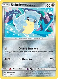 Sabelette d’Alola 137
