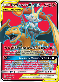 Dracaufeu et Roussil GX 212