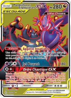 Mandrillon et Engloutyran GX 223