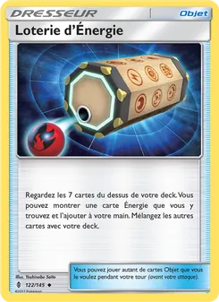 Loterie d’Énergie 122