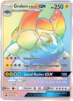 Grolem d’Alola GX 113