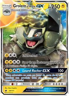 Grolem d’Alola GX 34