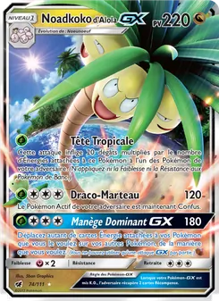 Noadkoko d’Alola GX 74