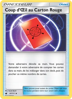 Coup d’Œil au Carton Rouge 97
