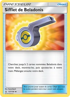 Sifflet de Beladonis 127