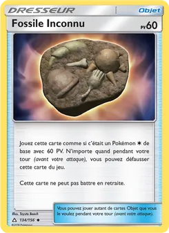 Fossile Inconnu 134