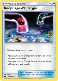 Recyclage d’Énergie 128
