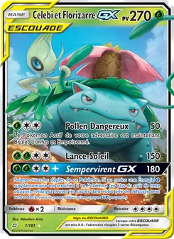Celebi et Florizarre GX 1