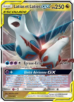 Latias et Latios GX 113