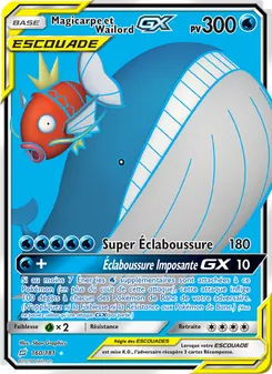 Magicarpe et Wailord GX 160