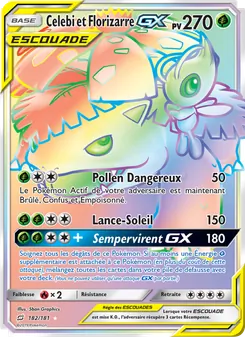 Celebi et Florizarre GX 182