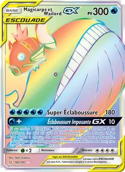 Magicarpe et Wailord GX 183