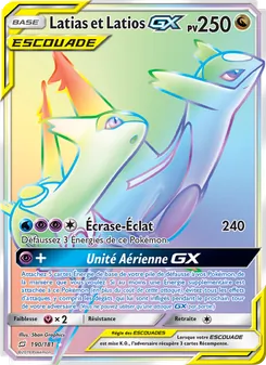 Latias et Latios GX 190
