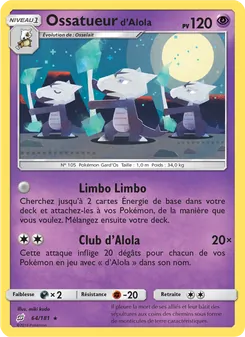 Ossatueur d’Alola 64
