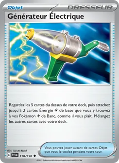 Générateur Électrique 170