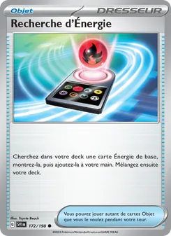 Recherche d'Énergie 172