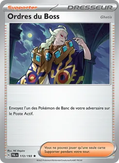 Ordres du Boss 172