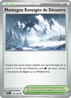 Montagne Enneigée de Désastre 174