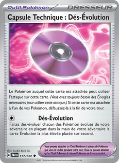 Capsule Technique : Dés-Évolution 177