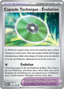 Capsule Technique : Évolution 178