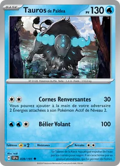 Tauros de Paldea 39