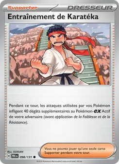 Entraînement de Karatéka 98