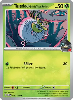 Tissenboule de la Team Rocket 19