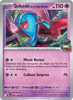 Qulbutoké de la Team Rocket 82