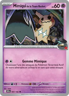 Mimiqui de la Team Rocket 87