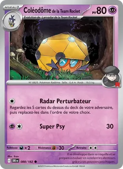 Coléodôme de la Team Rocket 88