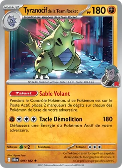 Tyranocif de la Team Rocket 96