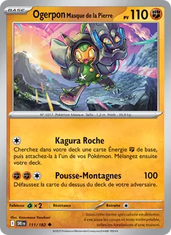Ogerpon Masque de la Pierre 111